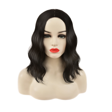 New Style short hair wholesale  good quality synthetic human hair wigs