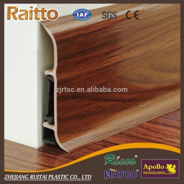 Waterproof Decorative PVC Skirting Board PVC Floor Line
