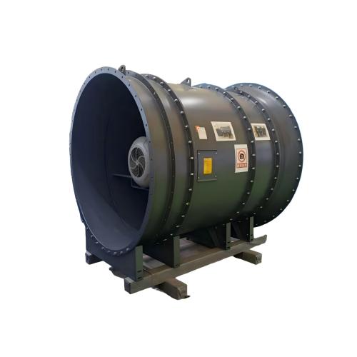 Axial flow fan with adjustable blade Angle