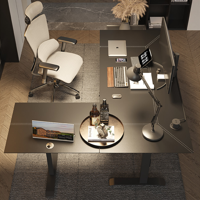 Luxus-CEO-Büro-Büro elektrischer steigender höhenverstellbarer Schreibtisch