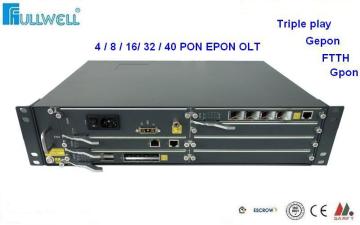 fiber optical ftth solution fiber optical terminal equipment gpon/epon olt