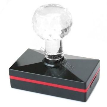 Rectangle Crystal Handle Flash Stamp, Address Stamps, Deposit Stamp, Logo Stamps, Signature Stamp