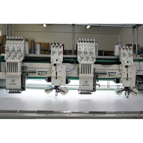 Portable 2 head sequin bead cording embroidery machine