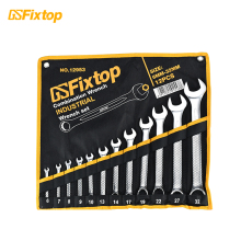 CRV Stencil Hand Wrench Spanner Tools 12pcs Combination Spanner Set