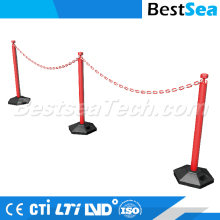 Plastic retractable belt stanchions