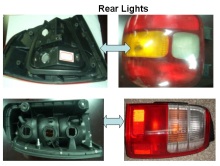 Car Rear Light Precision Mirrow Polishing Mould