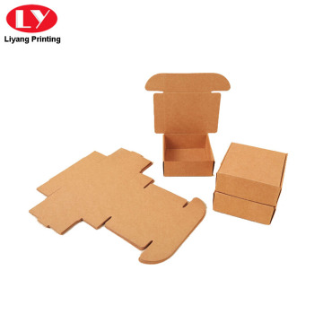 Foldable Kraft Paper Soap Box Shipping