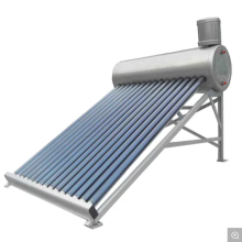Sistema de aquecimento de água com coletor solar de tubo evacuado