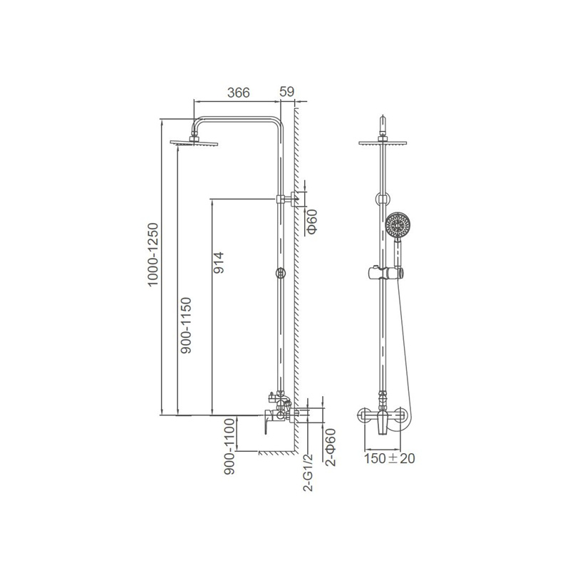 Tub and Shower Sets