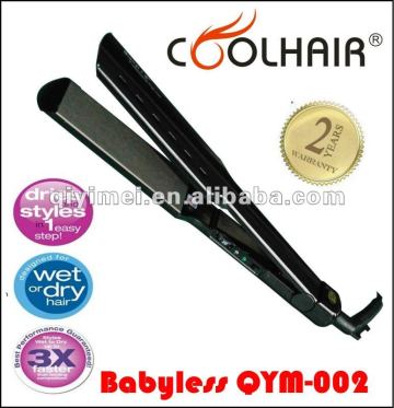 Ceramic hair straighteners with oven