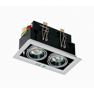 Space-saving Grille Ceiling Light
