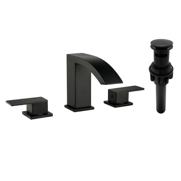 SHAMANDA Waterfall Bathroom Faucet with Drain Stopper