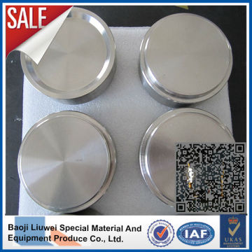 Forging titanium target