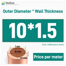 High-Purity Red Copper Refrigeration Tube