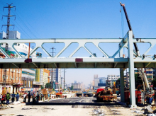 Prefabricated Steel Pedestrian Bridge