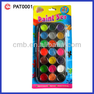 21 WATER COLOR PAINT SET WATER COLOR WITH BRUSH