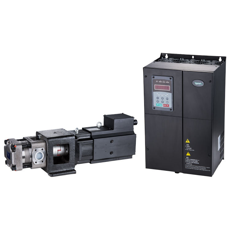 유압 22 LPM 전기 서보 모터 유압 응용 프로그램 용 서보 드라이브 시스템
