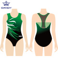 Sublimated sleeveless training leotards