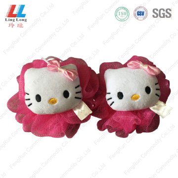 Kitty style cute bath ball