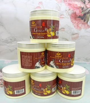Herbal Ginger Body Cream: Whitening, Moisturizing, Anti-Aging Body Massage Cream