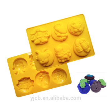6 constellation kids funny molds silicones
