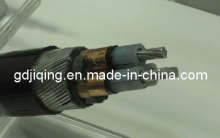 Aluminum Conductor 3300V Mains Cables Three Cores