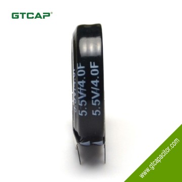 4F 5.5v super capacitor,coin super capacitor