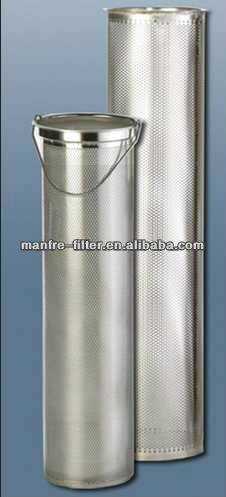 cleanable stainless steel wire mesh basket filters offered by china manufacturer