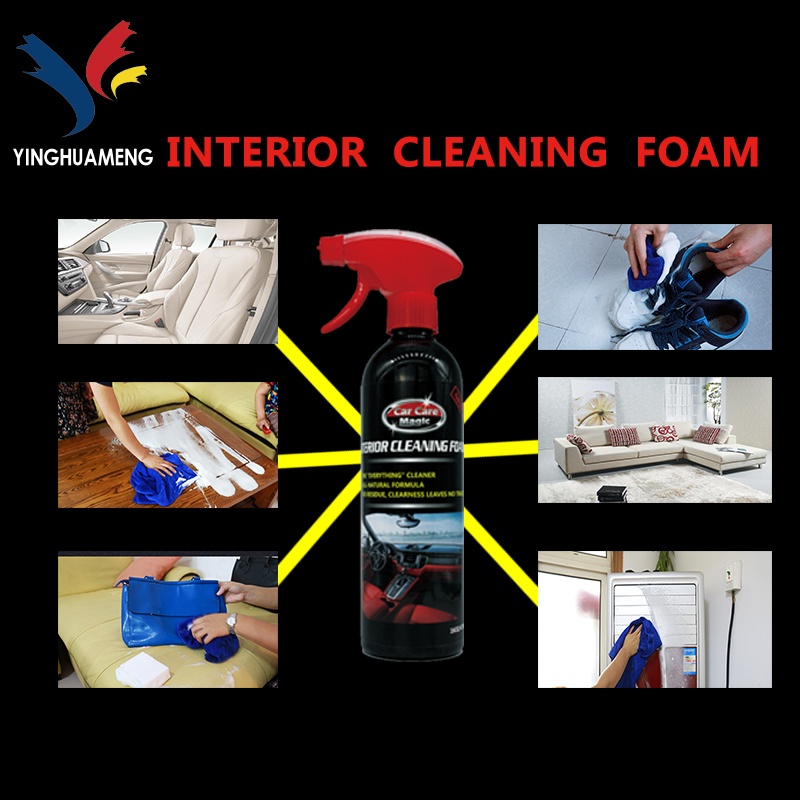 Care Care Magic Magic Interior Interior Foaming Cleaning Carpet/Fabric Vinyl Menggunakan Formula Semulajadi