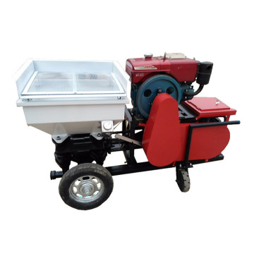 Hydraulic Diesel engine mortar spraying sprayer machine