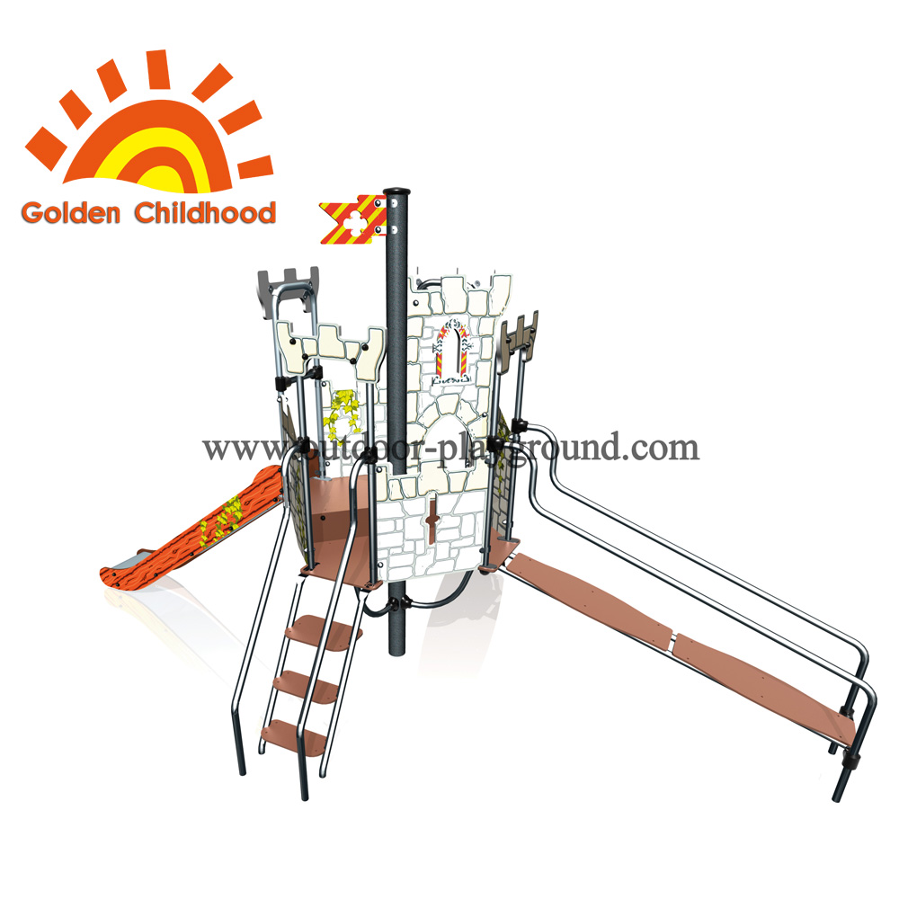 Climbing Castle Outdoor Playground Facility For Children