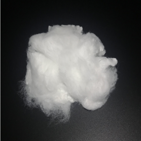 High quality Semi dull white 2D x38mm water repellent PE/PET staple fiber for nonwoven fabric