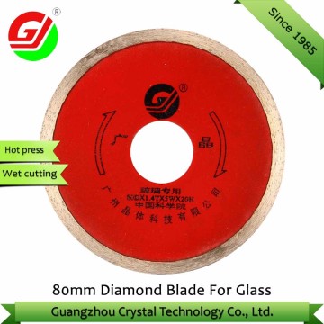 80mm Small Cutting Blade Sharp Diamond Saw Blade for Glass