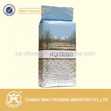 Vacuum Aluminum Foil Rice Tea Bag With Zipper Rice Packaging Pouch