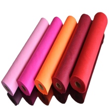 manufacture ECO- friendly colorful soft 100% polyester felt cloth fabric