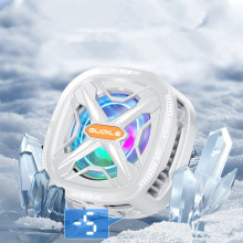 Colorful Lighting Three-Gear Digital Display Semiconductor Refrigeration Phone Cooler