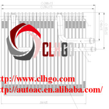 R134a Evaporator Automobile Air Conditioning Parts For N ISSAN XTERRA 07'