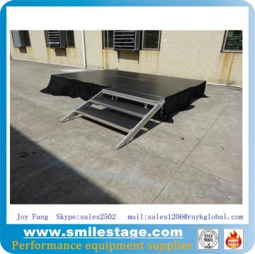 Portable Plywood Board Stage Modern Wedding Stages