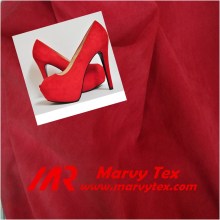 raw material for shoe making women suede leather thigh high boots suede / wholesale fabric