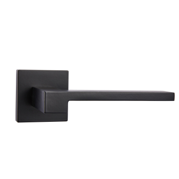 Low Price Aluminum Black Square Fission Modern Door Handle