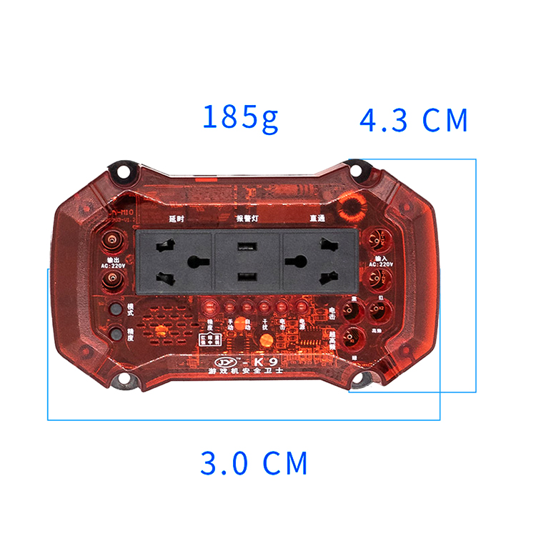 Sicurezza JYK9 Red Anti Shock Board Protective Dispositivo