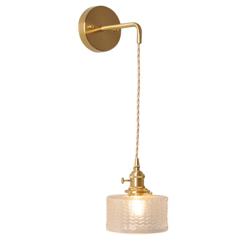  INSHINE Retro Brass Wall Lamp 