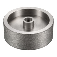 Cylindrical diamond grinding wheels for brake pad
