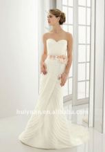 Strapless Unique Layered Chiffon Ellis Bridal Dress
