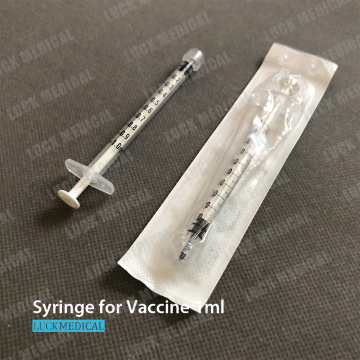 Disposable Plastic Syringe without Needle 1ml