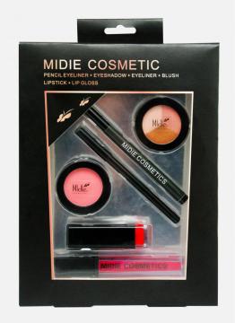 Pencil eyeliner+Eyeshadow+Eyeliner+Blush+Lipstick+Lip gloss