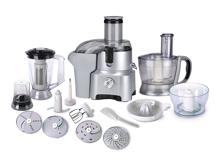 Plastic jar food processor 15 in 1