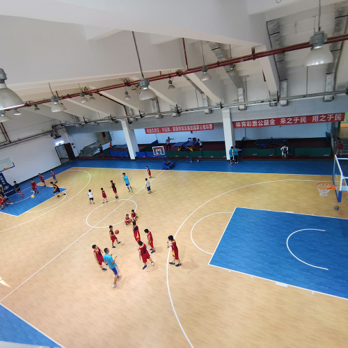 Enlio Sports Flooring pour le terrain de basket