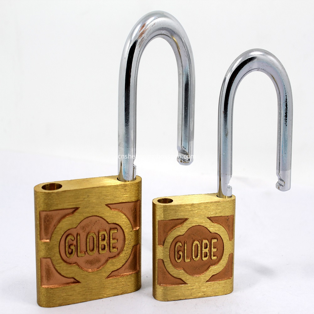 brass padlock