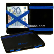 leather magic wallet money clip